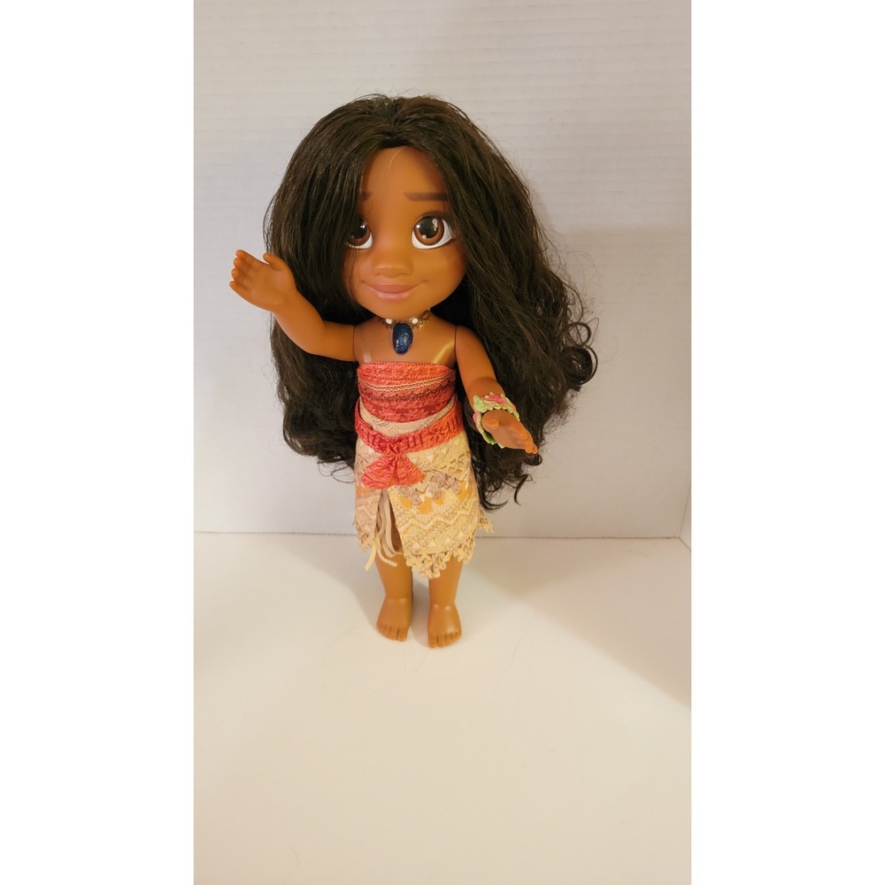 Disney Princess Moana Doll My Singing Friend 14" Moana Movie Talking Doll TESTED